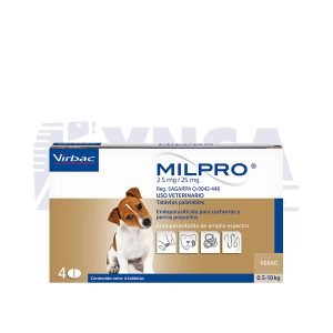MILPRO Cachorros - 2.5 mg/ 25 mg