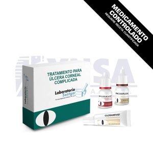Kit para úlcera corneal complicada