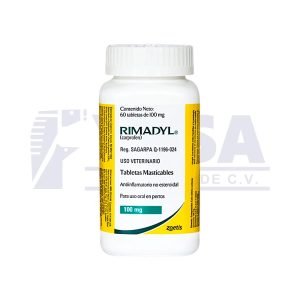 Rimadyl tabletas masticables - 100 mg