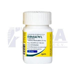 Rimadyl tabletas masticables - 25 mg