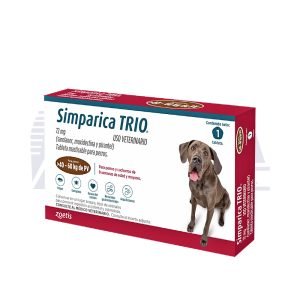 Simparica Trio (Café oscuro) 72 mg - 1 tableta