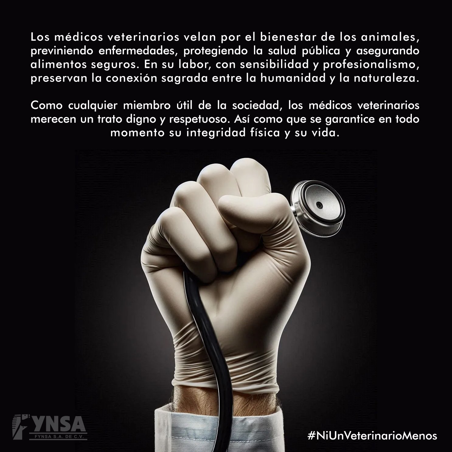 Ni un veterinario menos